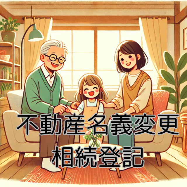 不動産の名義変更（相続登記）