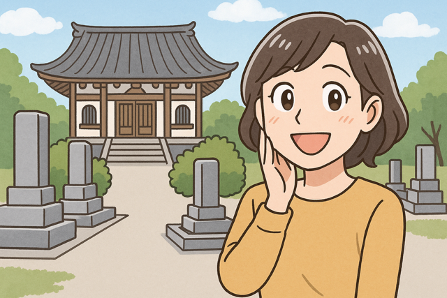 墓じまい、お寺